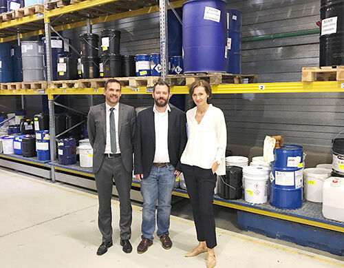 Bettina Stark-Watzinger besucht Panacol