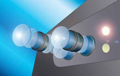 Kleben von Minikameras